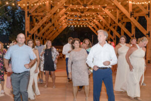 Dancing at the Wedding Venue of Cabins on Strawberry Hill in AZ