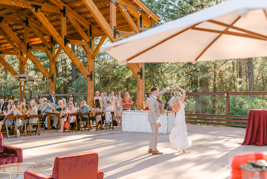 A Cabins on Strawberry Hill Wedding at our Arizona Mountain Cabin Resort Venue